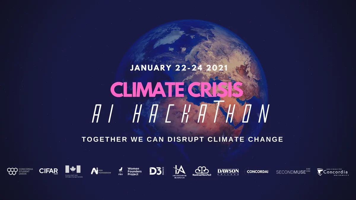 Flyer of the event, image from https://launchlab.ai/fr/climate/ (2026-04-20)